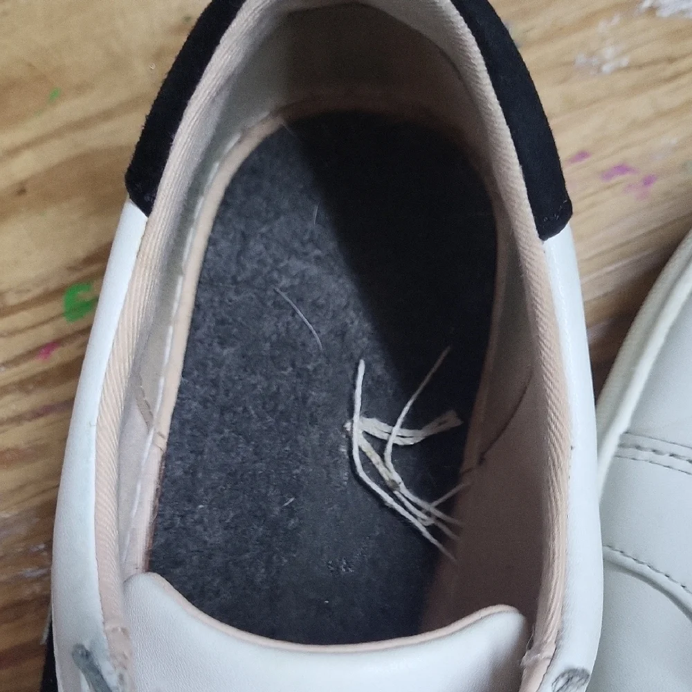 Kate Spade White and Black Athletic Shoes